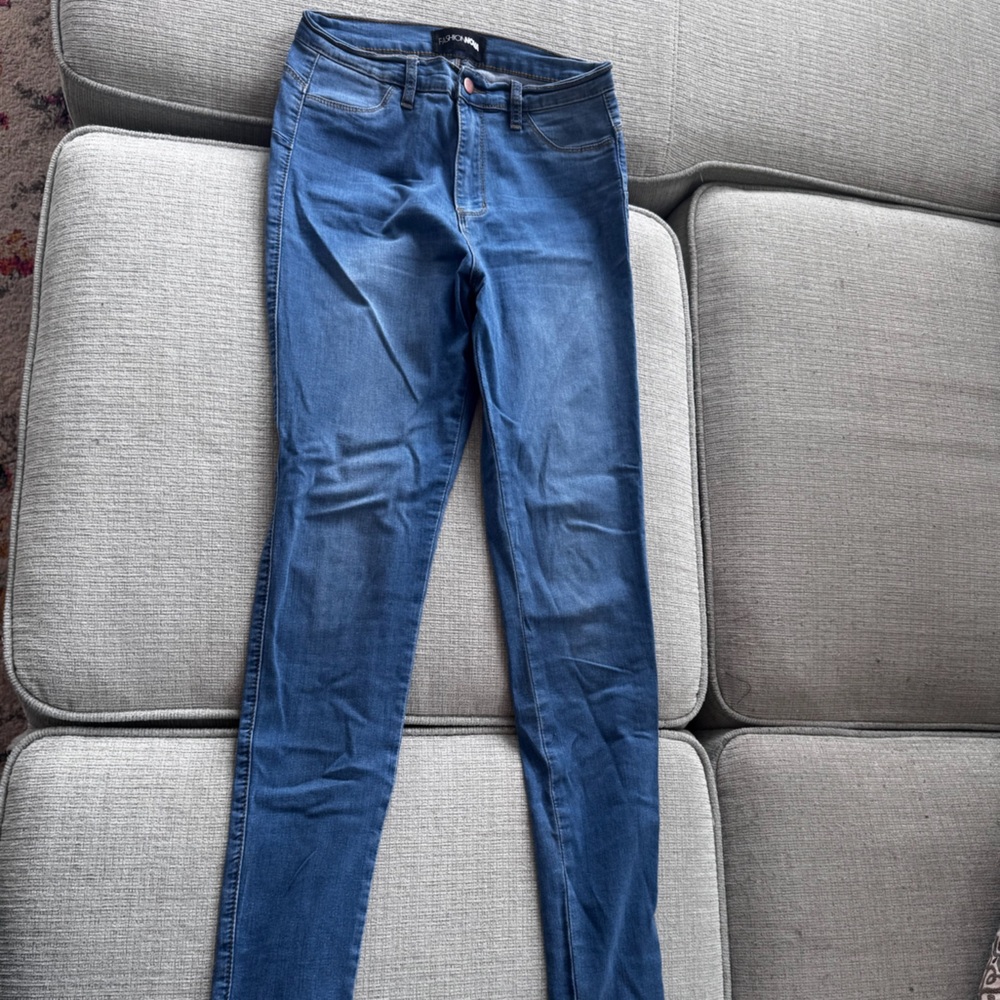Fashion Nova Blue Women Jeans